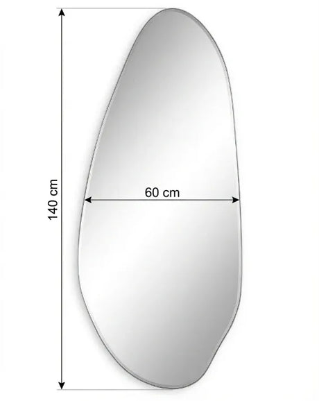 Aireys LED Wall Mirror, Irregular Backlit