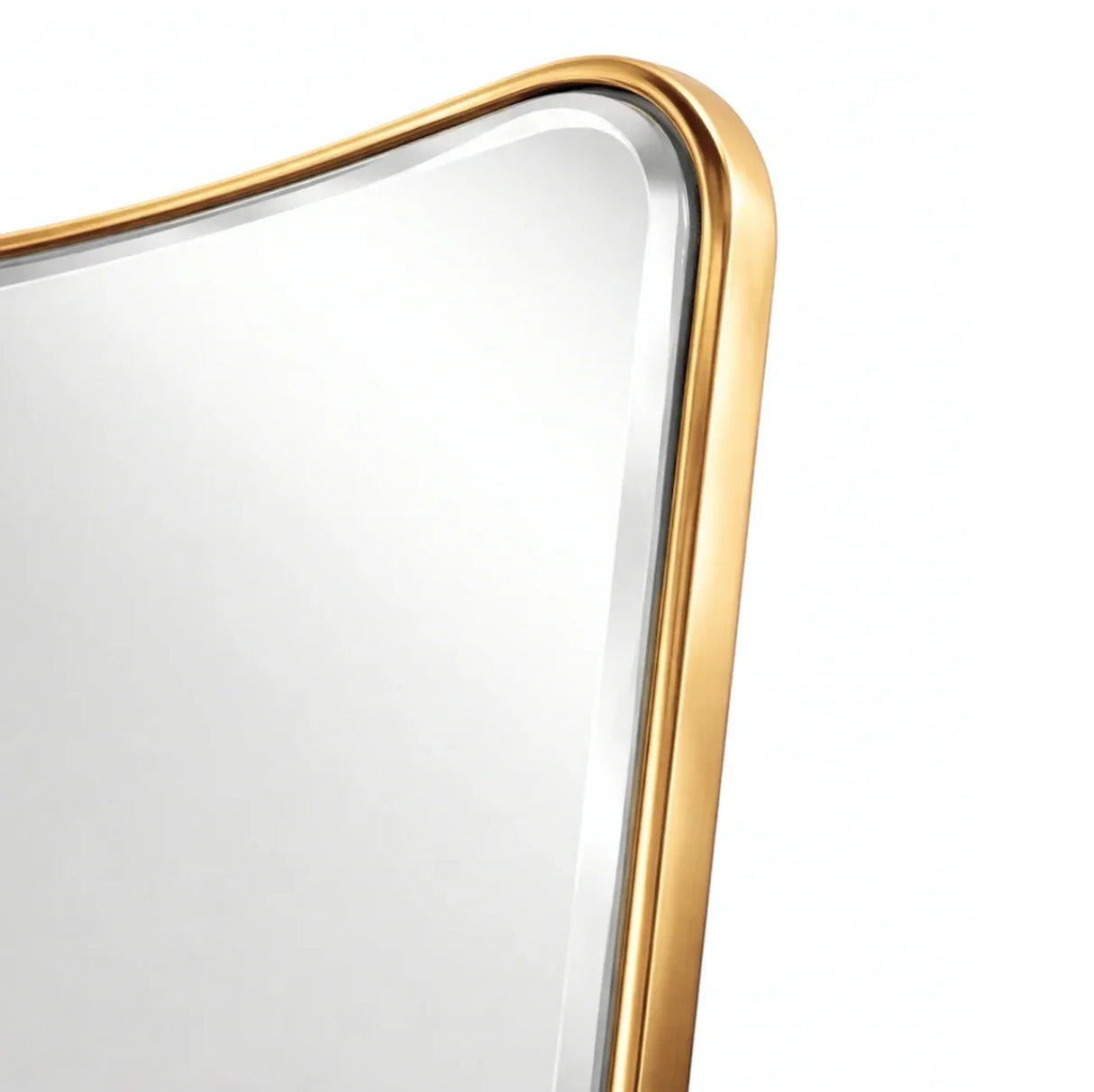 Torquay Full Length Wall Mirror, Gold