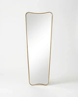 Torquay Full Length Wall Mirror, Gold