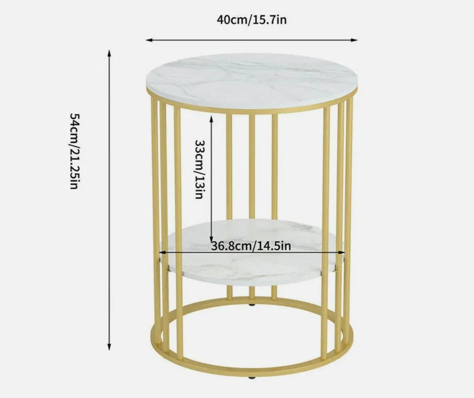 Forresters Beach Two Shelf Side Table
