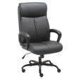 Doux High-Back Executive Office Chair with High-Density Foam and Powder-Coated Base — Allure Home Collections