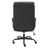 Doux High-Back Executive Office Chair with High-Density Foam and Powder-Coated Base — Allure Home Collections