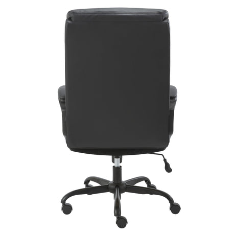 Doux High-Back Executive Office Chair with High-Density Foam and Powder-Coated Base — Allure Home Collections