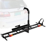 Ronse Motorcycle Carrier Rack, 227kg, 2 Inch Hitch, with Ramp and Brake Lights