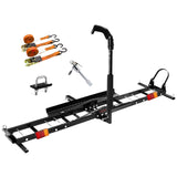 Ronse Motorcycle Carrier Rack, 227kg, 2 Inch Hitch, with Ramp and Brake Lights