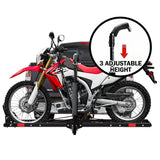 Ronse Motorcycle Carrier Rack, 227kg, 2 Inch Hitch, with Ramp and Brake Lights