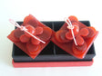 Red Lotus Floating Candles Gift Box Set of 2 — Birthdays, Christmas, Valentine's and Mother's Day — Allure Home Collections
