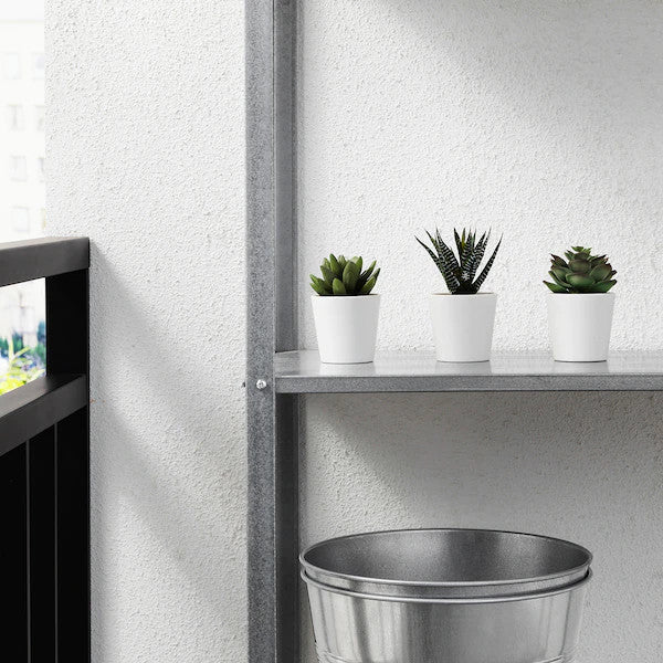 Artificial succulent potted plant close-up showing lifelike leaf detail — Allure Home Collections
