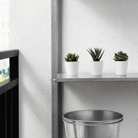 Artificial succulent potted plant close-up showing lifelike leaf detail — Allure Home Collections
