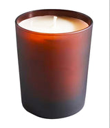 Brown frosted glass votive tealight candle holder, set of 10