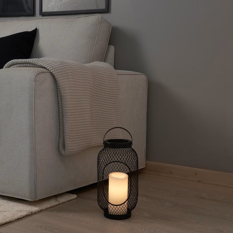 Halls Gap LED Pillar Candle Set, White (25 Pack)