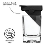 Nijar Whisky Wedge Glass with Ice Mould