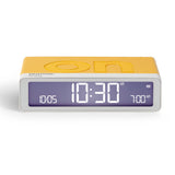 Lexon Flip Classic Reversible Alarm Clock — PANTONE Yellow and Pink — Allure Home Collections