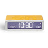 Lexon Flip Classic Reversible Alarm Clock — PANTONE Yellow and Pink — Allure Home Collections