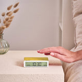Lexon Flip Classic Reversible Alarm Clock — PANTONE Yellow and Pink — Allure Home Collections