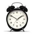 Newgate Charlie Bell Echo Alarm Clock — Matte Black and Green — Allure Home Collections