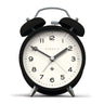 Newgate Charlie Bell Echo Alarm Clock — Matte Black and Green — Allure Home Collections