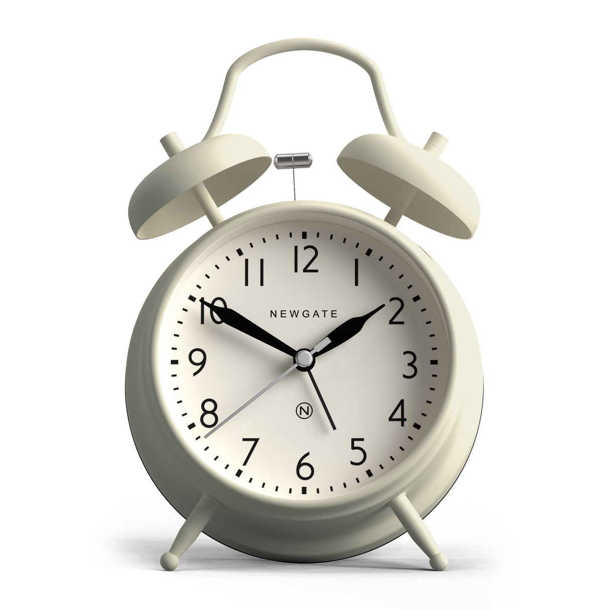 Newgate New Covent Garden Alarm Clock — Linen White and Grey — Allure Home Collections
