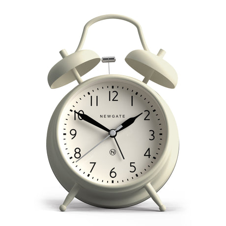Newgate New Covent Garden Alarm Clock — Linen White and Grey — Allure Home Collections