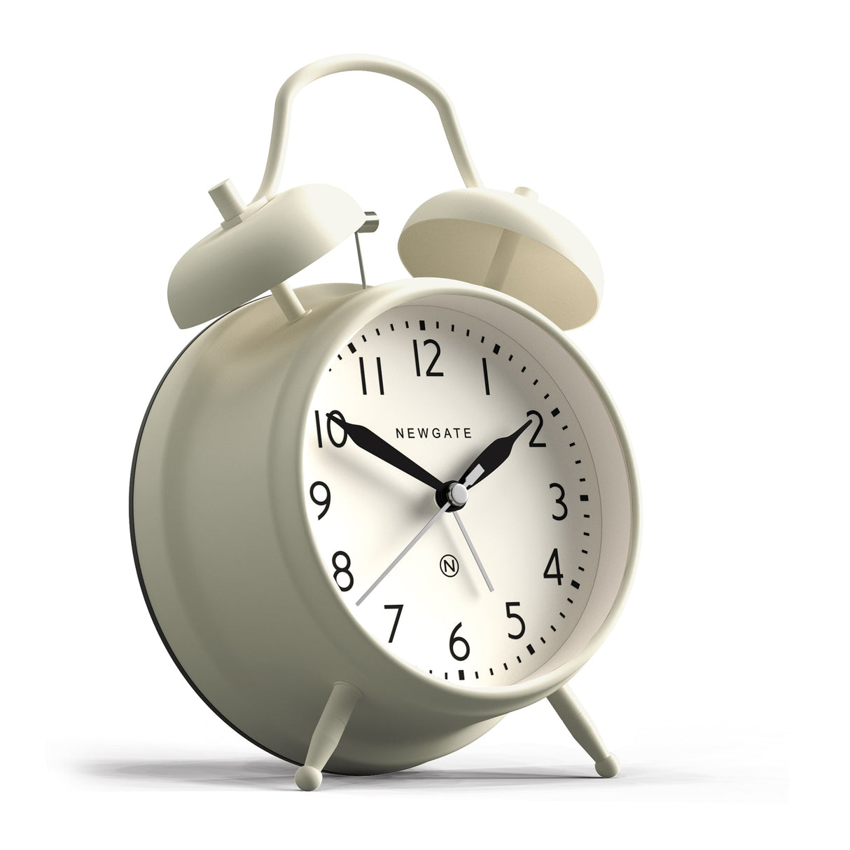 Newgate New Covent Garden Alarm Clock — Linen White and Grey — Allure Home Collections
