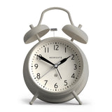 Newgate New Covent Garden Alarm Clock — Linen White and Grey — Allure Home Collections