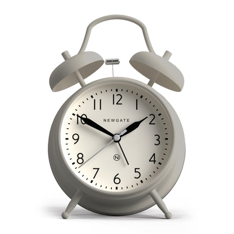 Newgate New Covent Garden Alarm Clock — Linen White and Grey — Allure Home Collections