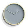 Newgate Mr Clarke Wall Clock — Pale Wood with Clay Grey, Brown and Blue Dials — Allure Home Collections