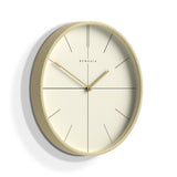 Mr Clarke Clock Pale Wood Hockey Dial