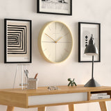Mr Clarke Clock Pale Wood Hockey Dial