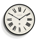 Newgate Number Three Italian Black Wall Clock — Allure Home Collections