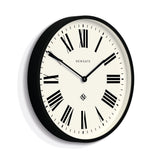 Newgate Number Three Italian Black Wall Clock — Allure Home Collections