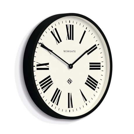 Newgate Number Three Italian Black Wall Clock — Allure Home Collections