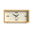 Newgate Lemur Alarm Clock — Bamboo Case with Retro-Inspired Dial — Allure Home Collections