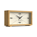 Newgate Lemur Alarm Clock — Bamboo Case with Retro-Inspired Dial — Allure Home Collections