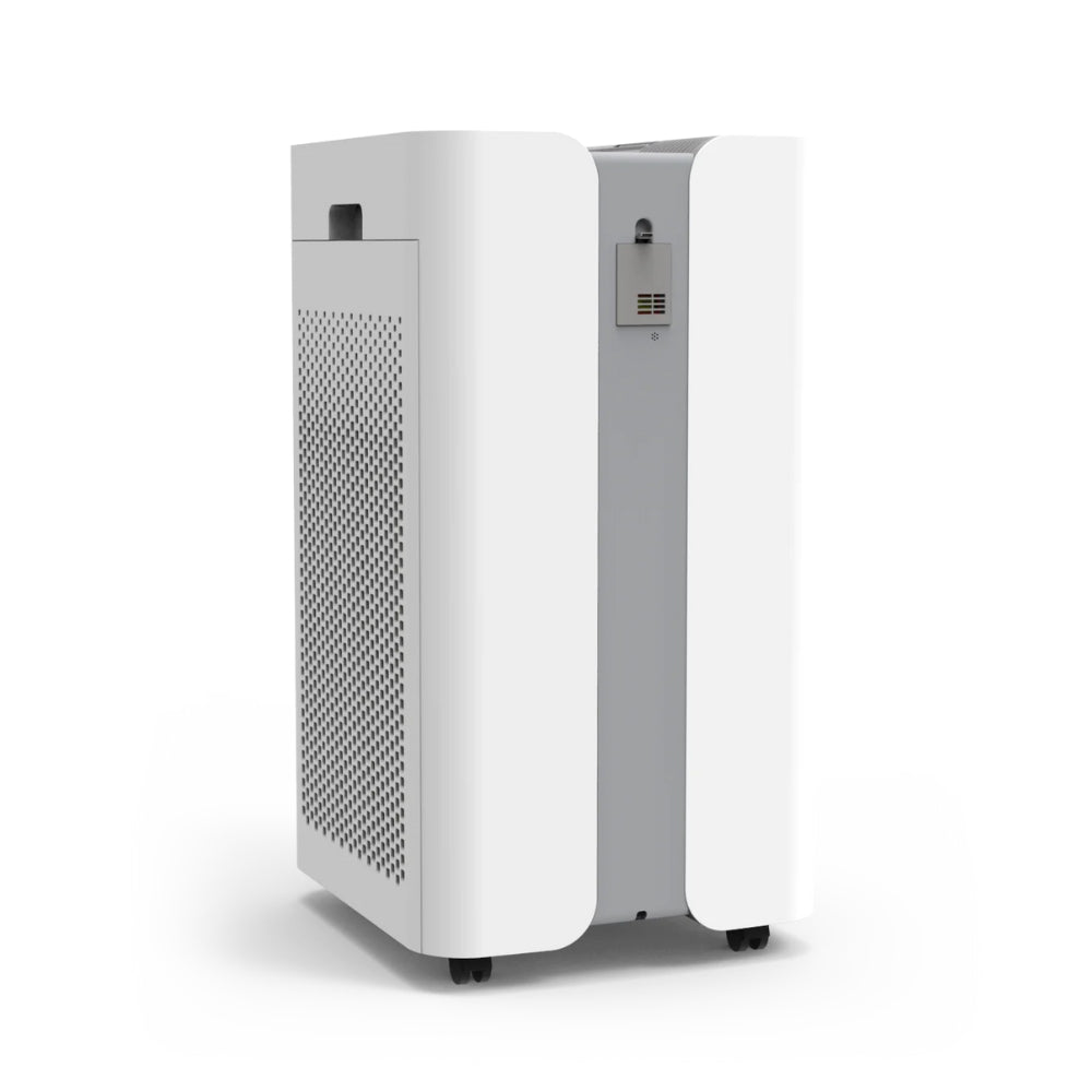 Dual way ventilation airflow through the 1000 m3 per hour purifier