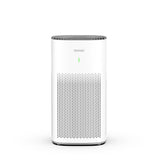 Digital display showing real time PM2.5 particle readings on the air purifier