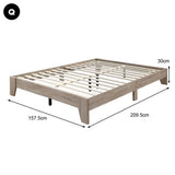Scandi Queen Bed Base for Modern Bedrooms
