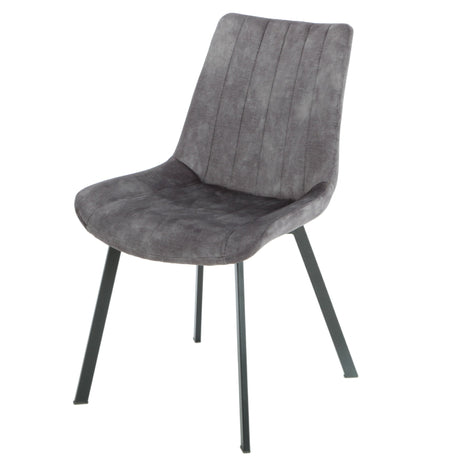 Sloane Fabric Dining Chairs — Set of 4, Grey or Taupe — Allure Home Collections