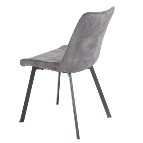 Sloane Fabric Dining Chairs — Set of 4, Grey or Taupe — Allure Home Collections