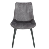 Sloane Fabric Dining Chairs — Set of 4, Grey or Taupe — Allure Home Collections