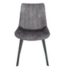 Sloane Fabric Dining Chairs — Set of 4, Grey or Taupe — Allure Home Collections