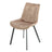 Sloane Fabric Dining Chairs — Set of 4, Grey or Taupe — Allure Home Collections