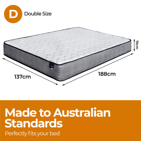 ValueSleeper 3-Zone Orthopaedic Pocket Spring Mattress — Spinal Alignment — Allure Home Collections