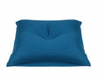 Button Petrol Blue Green Pre-Filled Cushion or Chair Pad — 40 x 40cm — Allure Home Collections