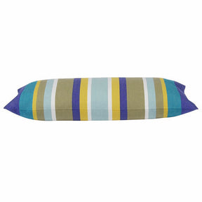 Ouazzane striped cushion cover royal rectangle 35 x 70cm