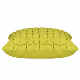Flux Mustard Yellow 3D Textured Cushion Cover — Allure Home Collections