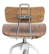 Hamptons Style Adjustable Swivel Bar Stool