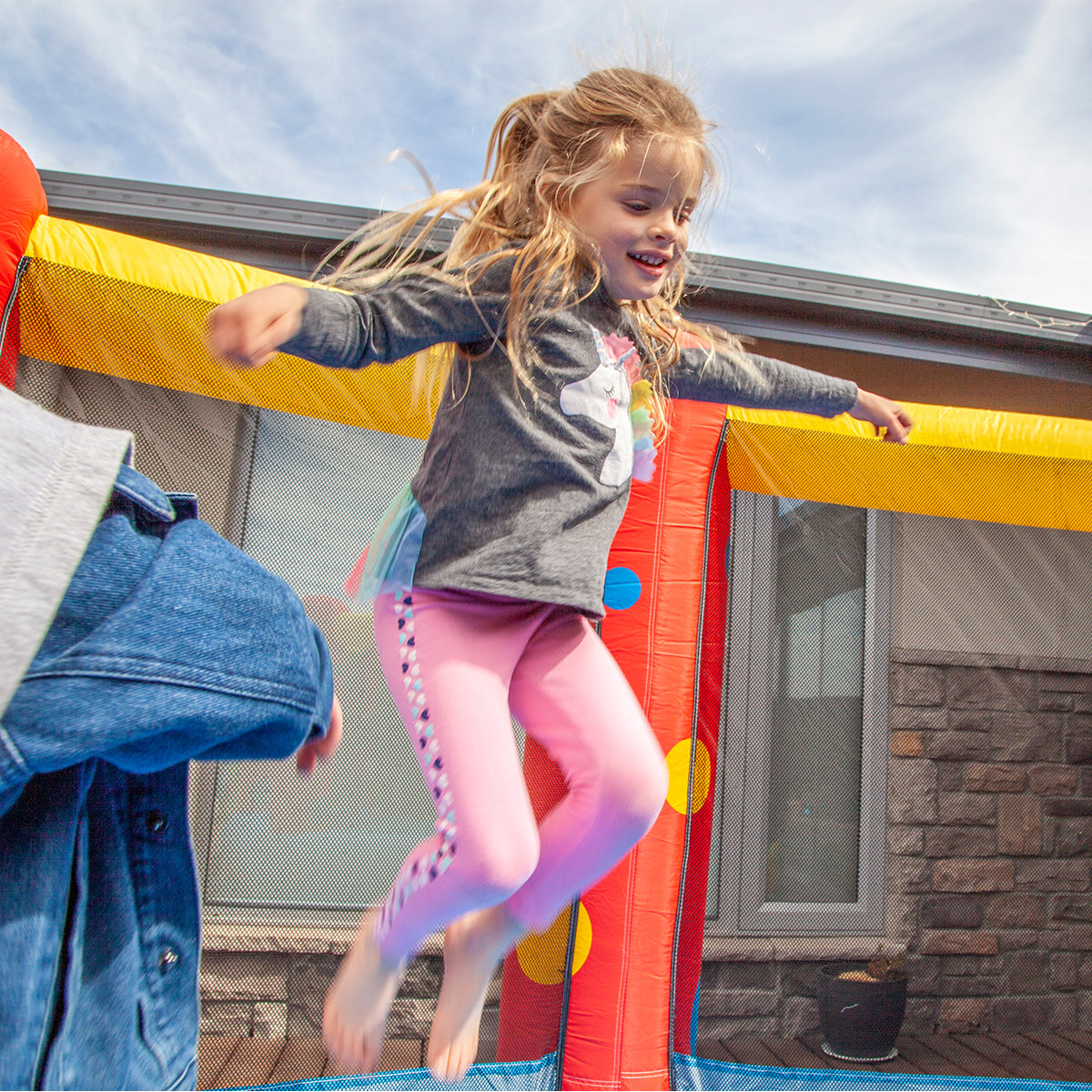 Lifespan Kids AirZone 8 Inflatable Bouncer