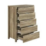 Elegant Oak Bedroom Suite with Storage