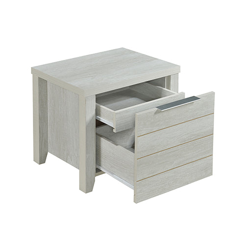 Elegant 4-Piece White Ash Bedroom Suite